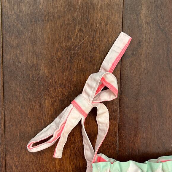 Gymboree Pink and White Geometric Pattern Cotton Dress, Size 8 - Picture 3 of 8